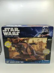 Star Wars Clone Wars 2008 Trade Federation AAT Brown