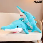 [萌寶屋]海洋館系列鋸齒鯊水族館毛絨玩具公仔鋸齒鯊玩偶