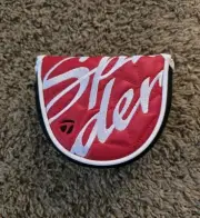 New Taylormade Spider GT Mallet Putter Red/White/Black Headcover