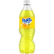 Fanta Pineapple Zero Sugar Soft Drink Bottle 600ml