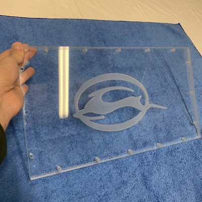 Sound Authority Plexiglass - 3/4" X 15 X 10" Engraved Acrylic Window For Sub Box