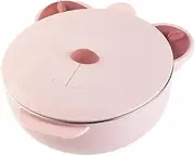 MOLUCKFU Keep Warm Serving Dishes for Children Suction Bowl Sealed Lid Stainless Steel Baby Bowl Increase Appetite Design Easy to Clean