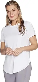 [Skechers] Women's Go Dri Swift Stretchable Wicking Quick Drying Tunic Tee