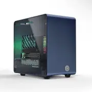 Raspberry Pi 5 Case, Aluminum Mini Tower Case with Cooling Fan and