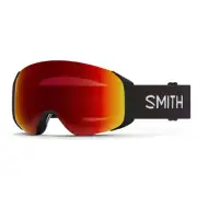 Smith 4D Mag S Snow Goggles, Black Frame, ChromaPop Sun Red Mirror Lens