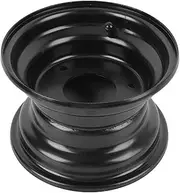 6 Inch Aluminium Alloy Improved Traction Stylish Look Go Kart Rim 3 Holes 145/70-6 ATV Quad Dirt Bike Ride On Mower