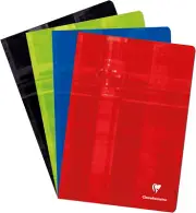 Staplebound Notebooks, A4, Lined, 90 G, 48 Sheets - Assorted Colours, Pack of 10