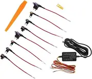 Uonlytech C Dash Cam Hardwire Kit to Power Cord with Low Voltage Protection for Easy Installation Cars Efficient Voltage Conversion for Dash Cameras