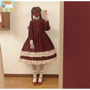 � 爆款熱銷 洛麗塔 洋裝 lolita全套 宮廷風 可愛軟妹lolita 連衣裙蘿莉塔套裝 經典版型