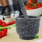Garlic Masher Set Manual Garlic Masher for Fresh Mustard Ginger Guacamole Sauce