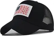 [Generic] Visor Large Head Beach Adjustable Washable Cotton Mesh Baseball Cap Sun Hat Outdoors Hat Visor Lights (Black #3, One Size)
