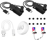 Auto Clicker | Cell Phone Accessories,Automatic Clicker, Phone Controllers, Adjustable Speed, Smartphone Auto Tapper, USB Physical Clicker, Phone Screen Device for Games, Live [video game]