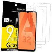 3 Pack Designed for Samsung Galaxy A32 5G Screen Protector Tempered Glass,