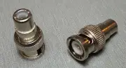 BNC Male to RCA Female Adapter Pack of 2