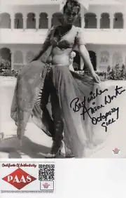 007 : ALISON WORTH 2X BOND GIRL SUPERB INSCRIBED & SIGNED "OCTOPUSSY" PHOTO PAAS