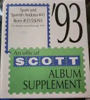 Scott Spain & Spanish Andorra Supplement. #45 1993
