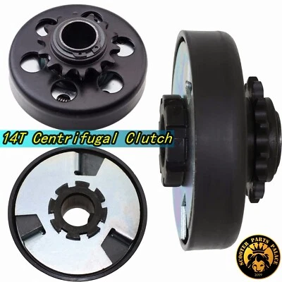 GO KART CVT FUN KART ENGINE CLUTCH 1 BORE 14T COMET TAV2 MINI-BIKE CENTRIFUGAL