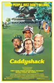 Caddyshack Bill Murray Chevy Chase Poster Print 17 X 12 Reproduction