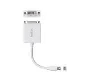 Belkin F2CD051B Mini DisplayPort to DVI Adapter, M/F, 1080p - Video Cable
