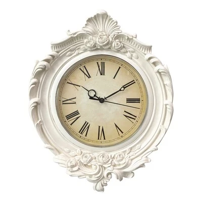 AELS 13x11 Inch Vintage Wall Clock, European Style Decorative Retro Wall Cloc...