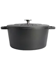 Babish 6qt Round Enameled Cast Iron Dutch Oven with Self-Basting Lid