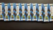 10 - EIKO 5 watt Duo Tube, DT5/27, 2700 K , 250 Lumens , 5 watts , 10,000 Life