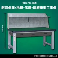 在飛比找i郵購優惠-【台灣大富】WHC-PYL-180N 耐磨桌面-掛板-吊櫃-