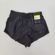 Nike Shorts Girls Small Black Tempo Running Dri-Fit Training Youth Big Kids