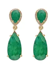 Tiramisu Vermeil 13.01 ct. tw. Gemstone Earrings