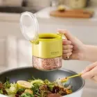 Dishwasher-safe Spice Container Food-grade Material Storage Jar Glass Sealed Set