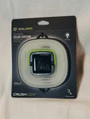 GOALZERO CRUSHLIGHT COLLAPSIBLE SOLAR LANTERN RECHARGABLE BY SUN OR MICRO USB