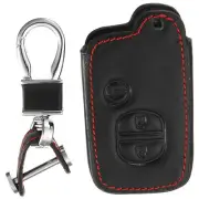 New Leather Case Cover For Toyota Prado Crown Reiz Remote Smart Key 3 Buttons
