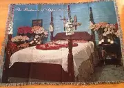 Bedroom of Apparition Lady of Medjurgoje Catholic Mission Throw Blanket RARE NOS