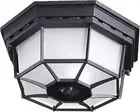HZ-4300-BK Ceiling Motion Light, Black, Bulb Not Included