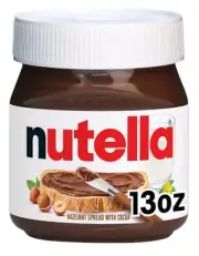 Lot Of 4 New Jars Nutella Hazelnut Spread With Cocoa For Breakfast, 13 Oz Jar