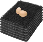 Cozioz Set of 6 Washable Plastic Nesting Box Pads for Chickens - Durable and ...