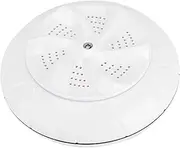 Mini Portable Ultrasound Turbo Washer Laundry for Travel Household Small Washing Machine (White)