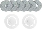 Replace Robot Cleaer Spare，Compatible for Ecovacs，Compatible for Deebot ，T20 OMNI/T20 Pro Mop Brackets Kit Mopping Plate Mop Cloth Mount Carpet Auto Lift(C)