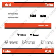 Fits Bobcat 5600 4x4 Tool Carrier Utility Vehicle Replacement Decals Old Style