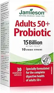Jamieson 50+ Adults Probiotic 30 Capsules