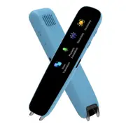 Instant Voice Translator, Language Translator Device No WiFi Needed, 112 Languages Translation Pen Traductor A Blue
