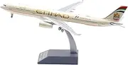 Pre-Built Model Aircraft 31CM Finished Alloy Airplane Replica 1/200 for Etihad Airways A330-300 A6-AFC Civilian Collectible Aircraft Miniature Airplane Model