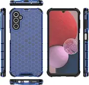 Compatible with Samsung Galaxy A54 5G Cover,Compatible with Samsung Galaxy A54 5G Camera Protection Anti-Drop【Hard PC+TPU】 2 in 1 Phone Case Blue