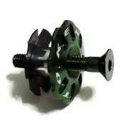 gobike88 TOKEN TK290 Alloy Headset Cap, 1-1/8", Green, C56