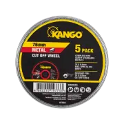 Kango 76mm Abrasive Cut Off Disc - 5 Pack Workshop Abrasive Tool Supplies