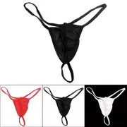 Mens Sexy Briefs Thong See-through Underwear Tanga Underpants Undies G-string