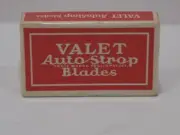 VINTAGE SEALED 10 PACK VALET AUTO STROP ENGLAND RAZOR BLADES GILLETTE USA