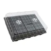 Seed Starter Tray, 5 Pack Smiling Face Plant Germination Trays with Total 350