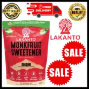 Lakanto Monkfruit Sweetener Golden, 800 g, Golden, Free Shipping