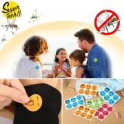 72x Mosquito Bug Repellent Stickers Anti-Toxic Natural Patches Insect Repeller